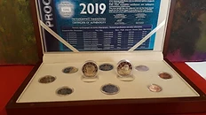 Greece 2019 €2 Greece, 2019, 2 euro Proof BE, Kalvos and Andronikos, Original Box and bimetallic coin