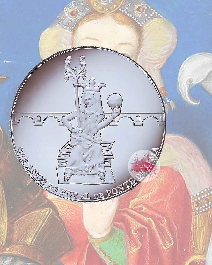 Portugal 2025 €7.5 Portugal, 2025, 7.5 euro, Silver Coin, Ponte De Lima! Proof !