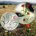 Greece €5 Greece, 5 Euro, Silver Coins, The Endemic Flowers Of Greece series, Complete set
