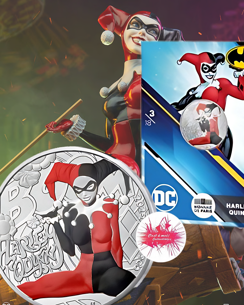 France 2025 €10 France, 2025, 10 euro, Silver Coin , DC: Harley Quinn!