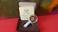 Cyprus 1992 £20 Cyprus, 1992, 20 Pounds, Gold coin, Cyprus University, Proof