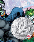 France 2025 €10 France, 2025, 10 euro, Silver Coin , DC: Batman & Joker !