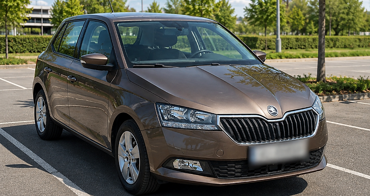 Škoda Fabia výcvikové vozidlo