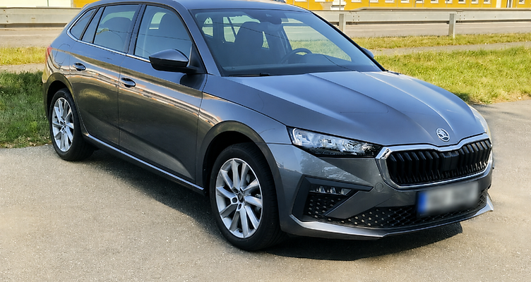 Škoda Scala výcvikové vozidlo