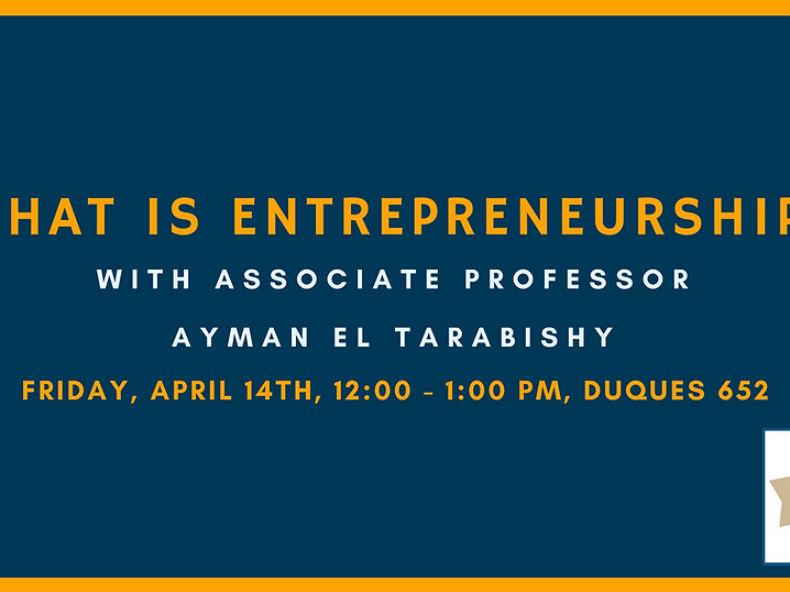 KMI Knowledge Forum: What Is Entrepreneurship? (April 14, 2017)