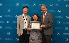 GWSB Welcomes Students from Yonsei University