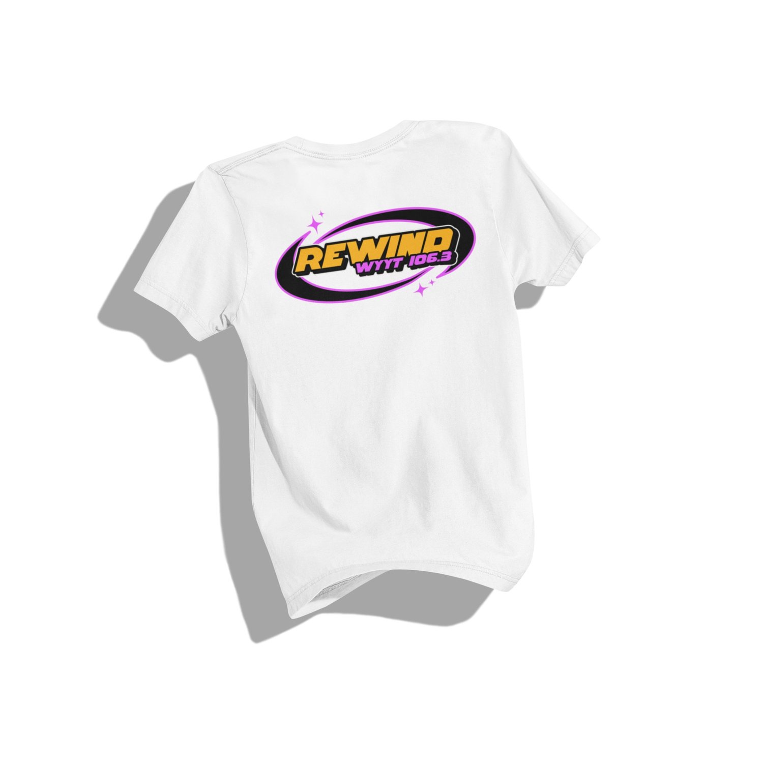 REWIND WYYT 106.3 Tee — White