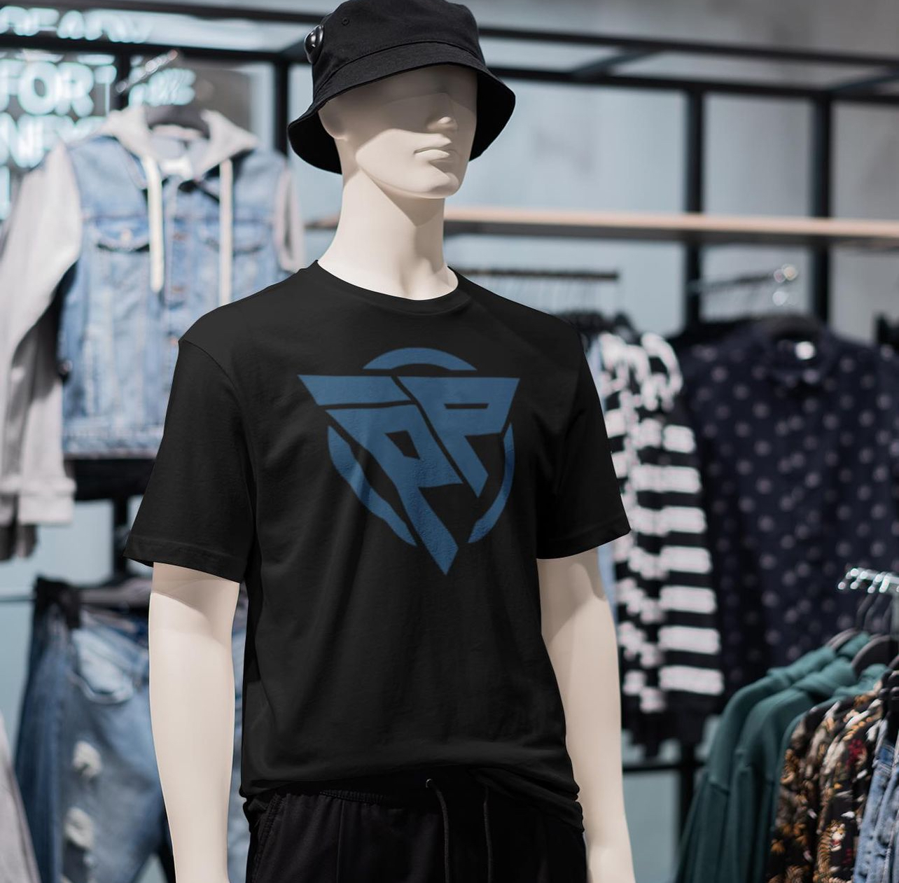 PP Logo Tee — Blue