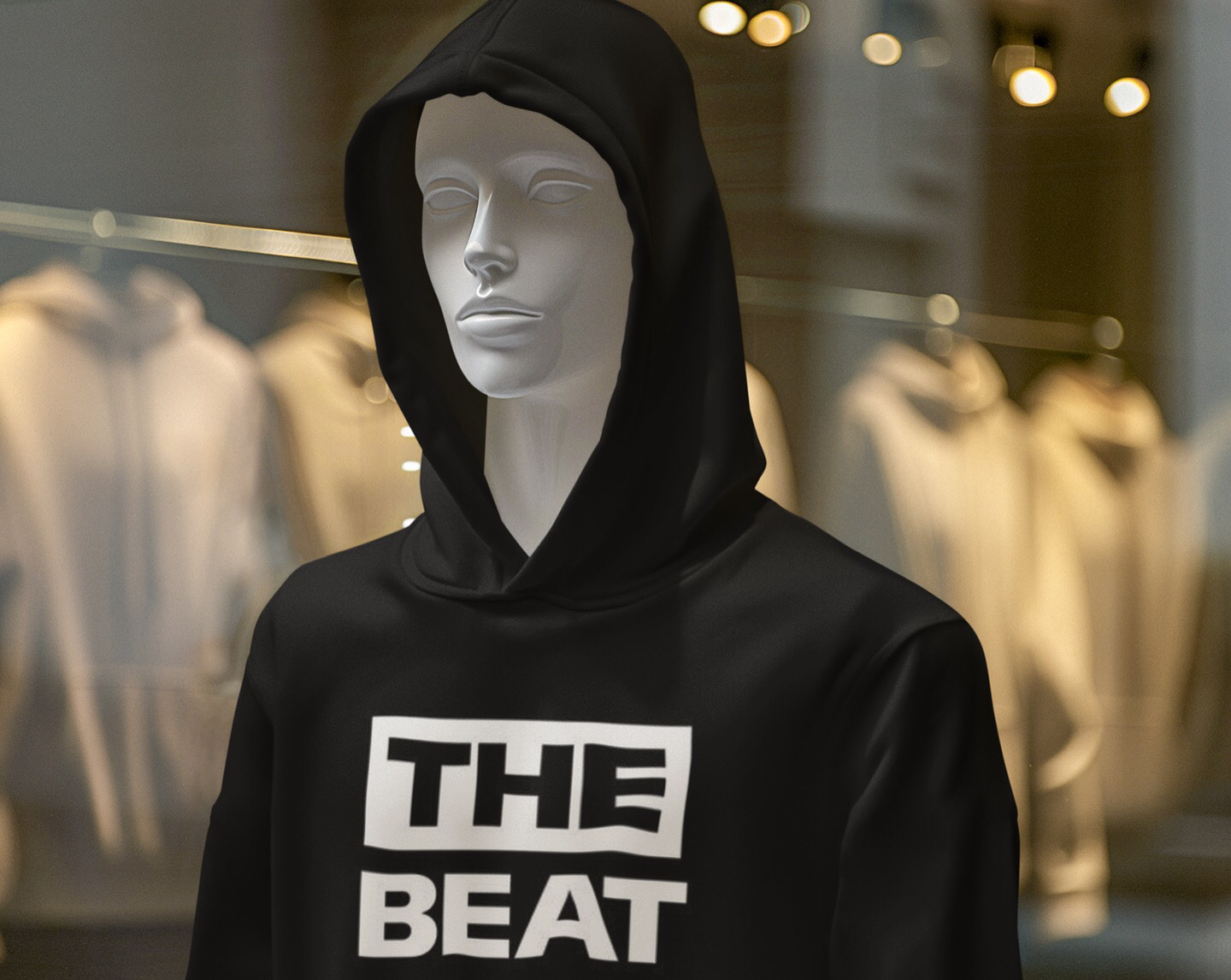 THE BEAT Hoodie — Black