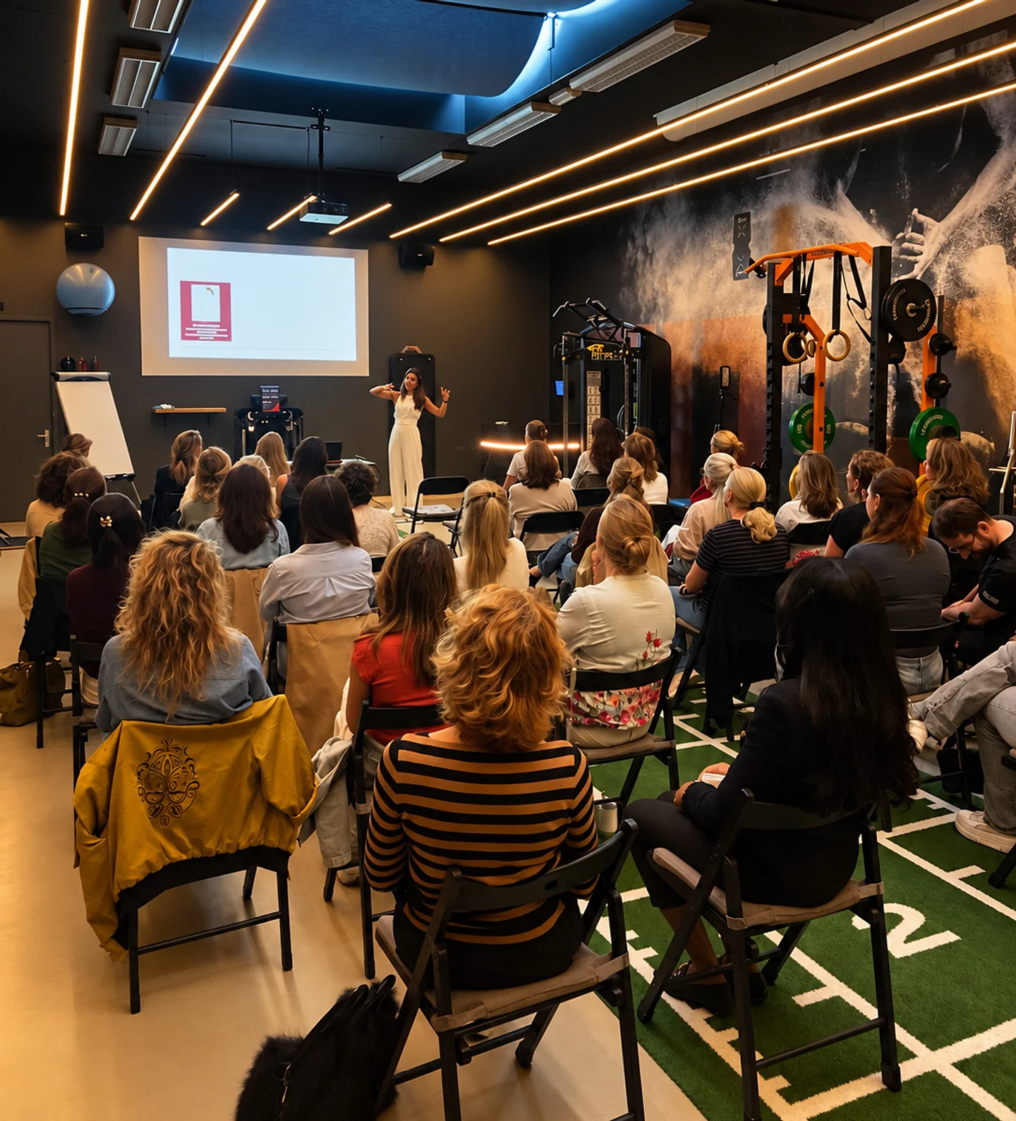 Workshop over training en gezondheid bij FITPRO