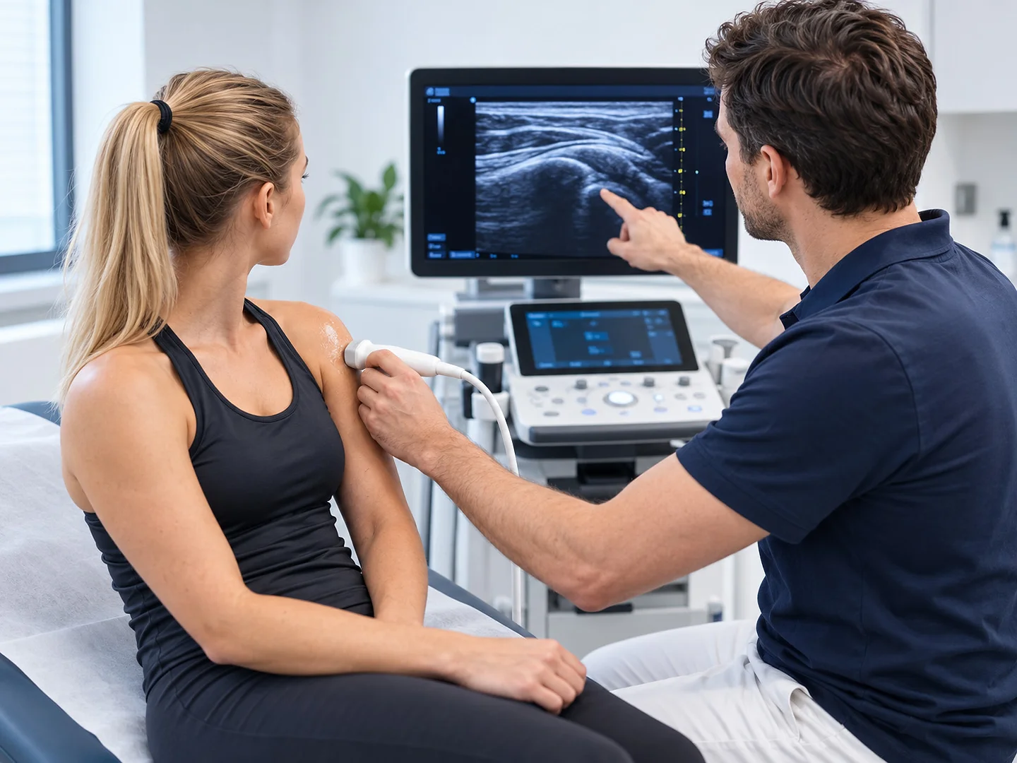 Echografie bij FITPRO in Laren