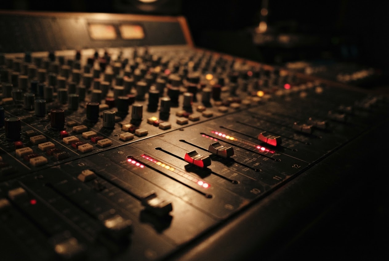 In-studio audio production & mixing.