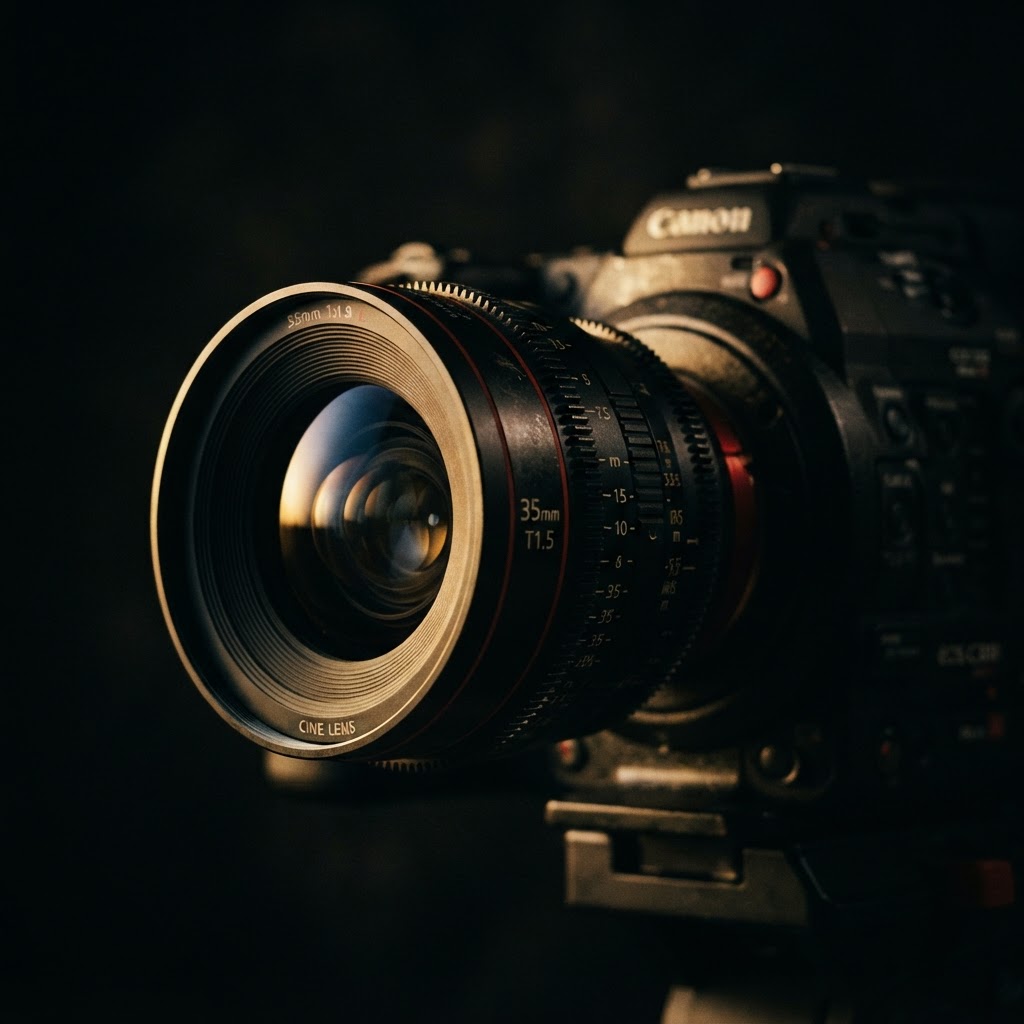 Cinematic lenswork.