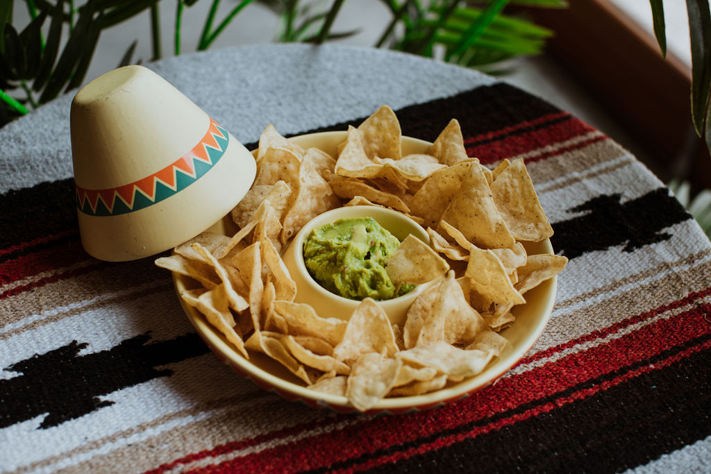 Nachos guacamole