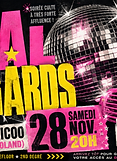 Affiche du Bal des Ringards avec DJ Ricoo au Shapers Club House à Marennes