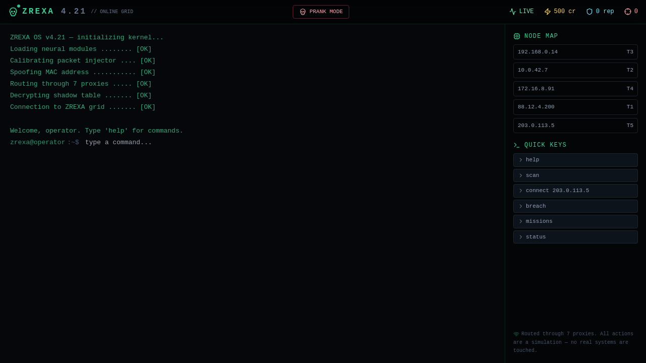 ZREXAS FAKE BEAM METHOD template preview