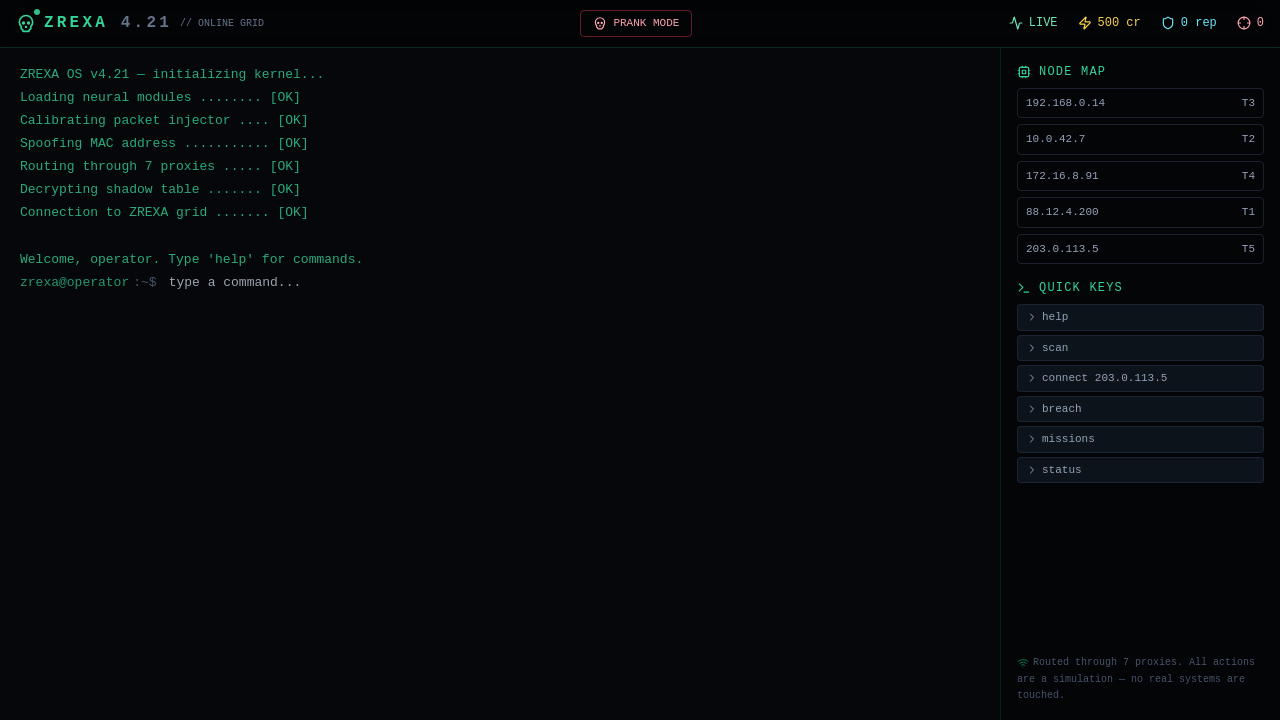 ZREXAS FAKE BEAM METHOD template preview