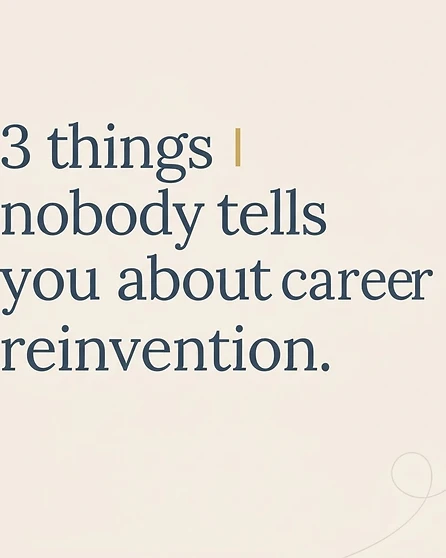 Slide 1 of 4 — Hook — 3 things nobody tells you
