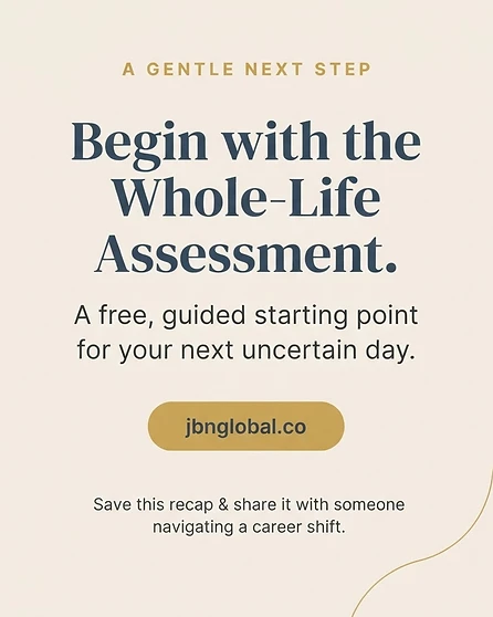 Slide 5 of 5 — Whole-Life Assessment — a gentle next step