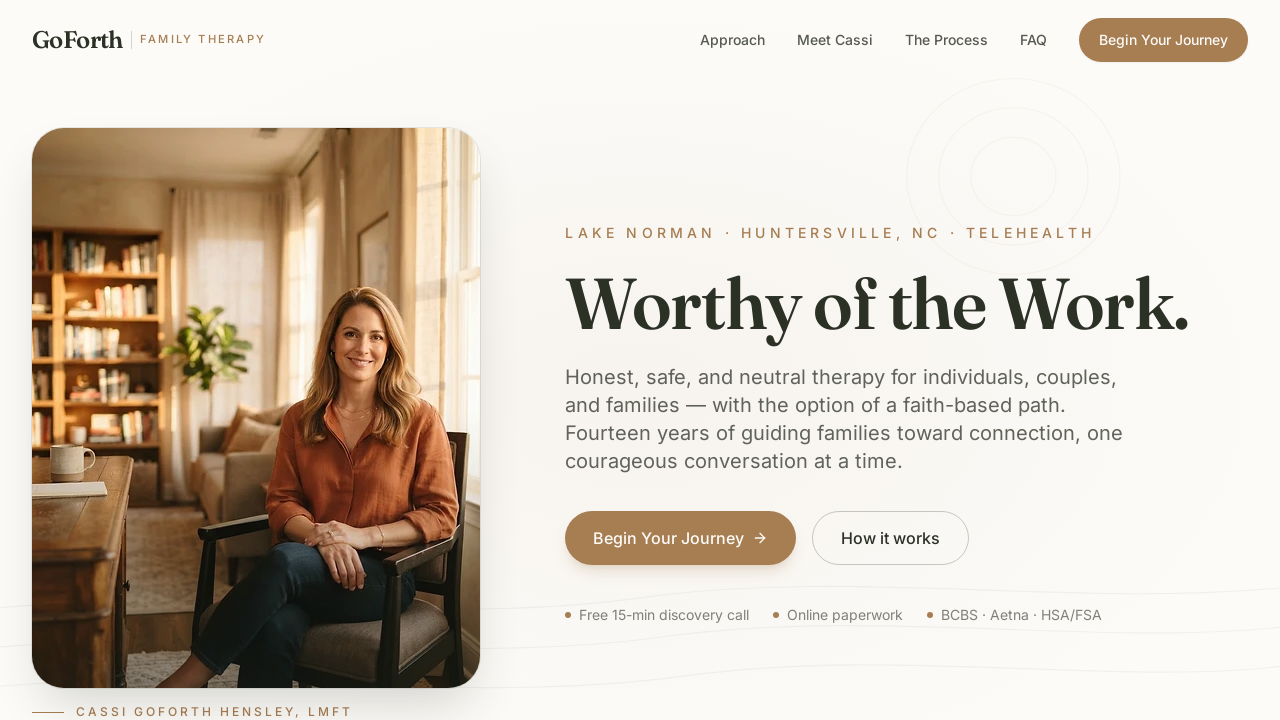 Family Therapy Landing template preview