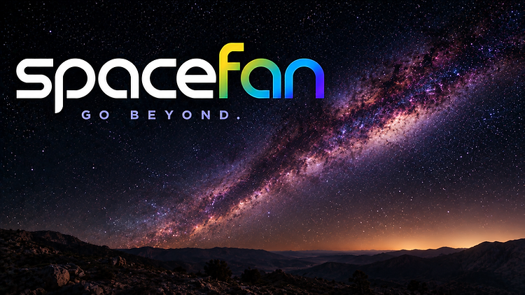The Milky Way galaxy arching over mountains on Earth.