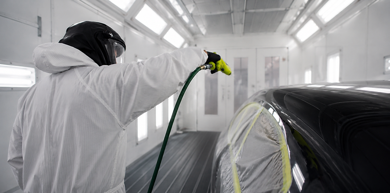 Spray booth