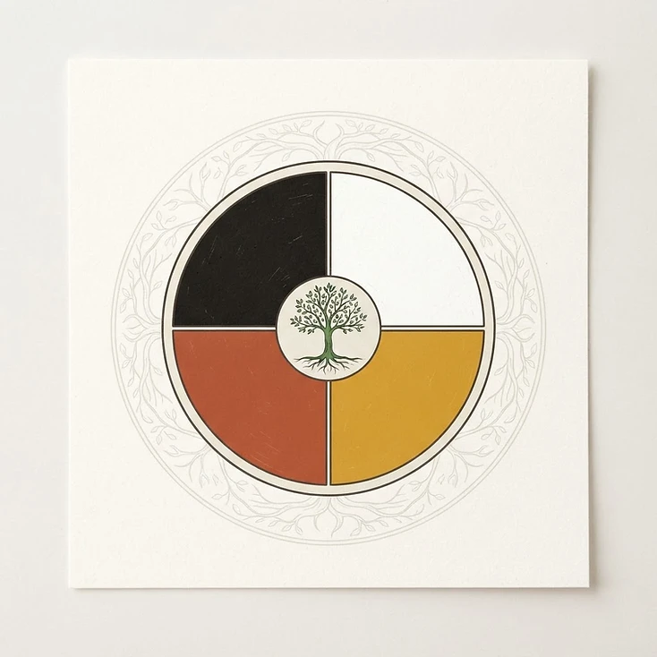 Medicine wheel of the Great Law