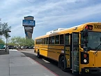 Florence Unified school bus at the Arizona Boardwalk