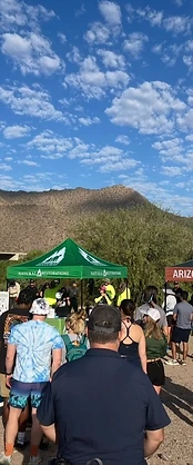 Natural Restorations community cleanup! We were able to come join them in their clean up. It's truly remarkable the work they get done!