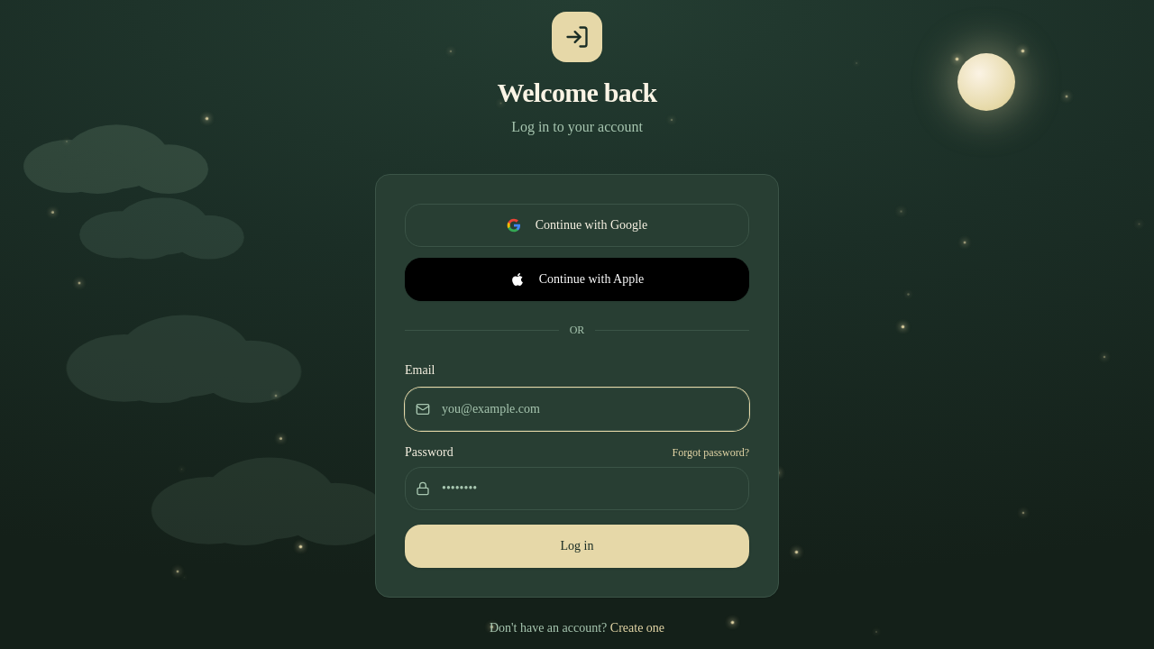 BedTyme template preview