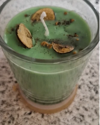 Money, Abundance & Luck Spell Candle