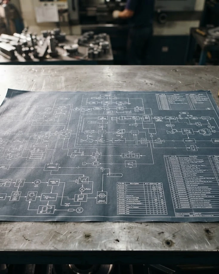 Engineering blueprint