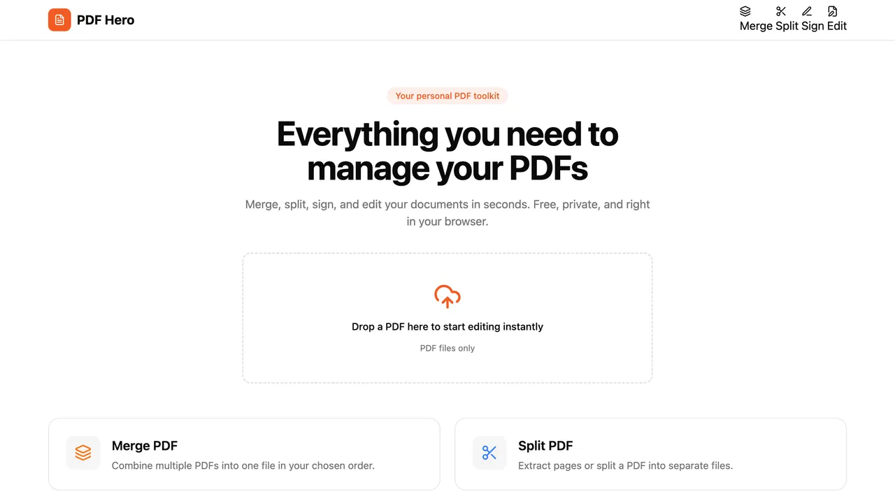 PDFlow template preview