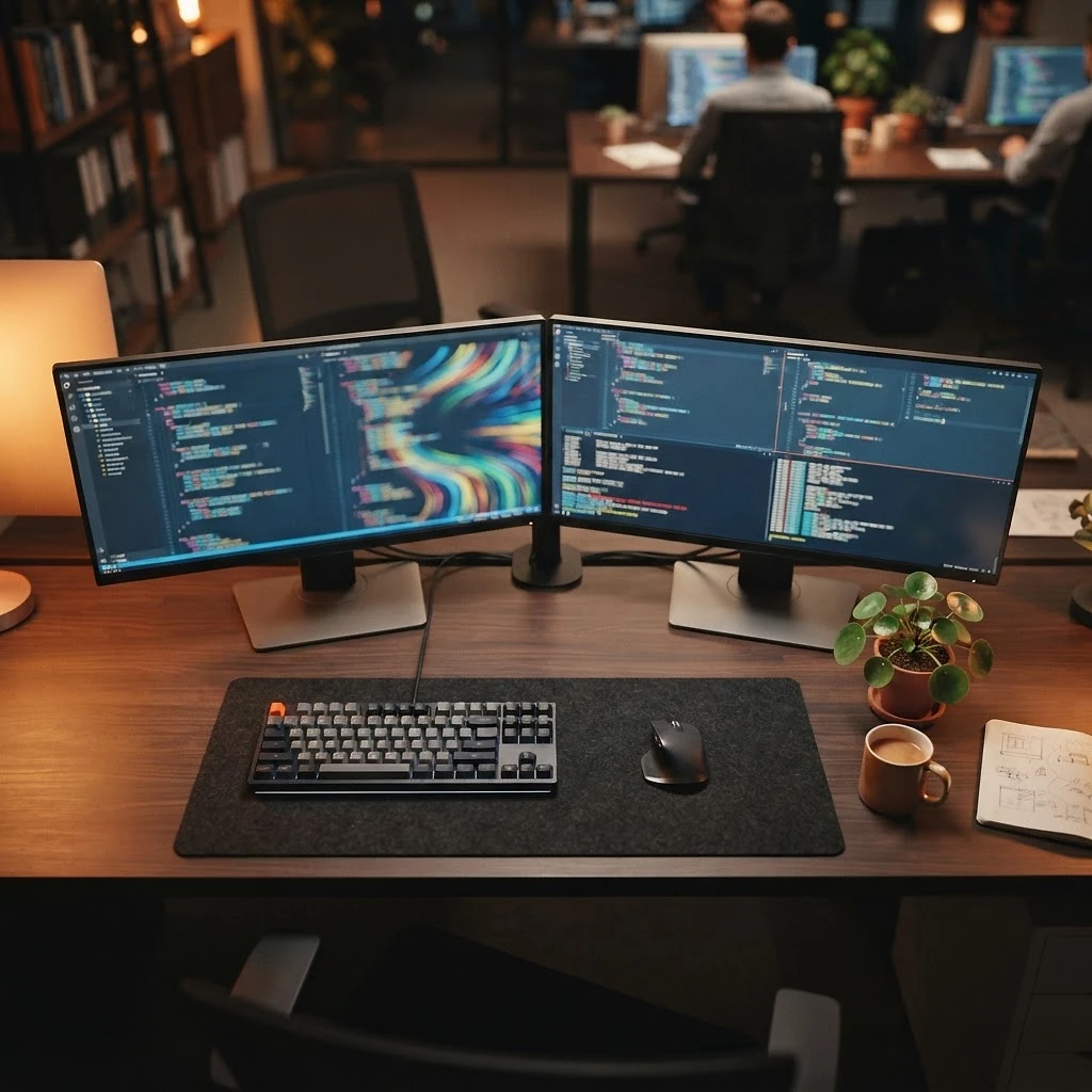 A technology workspace
