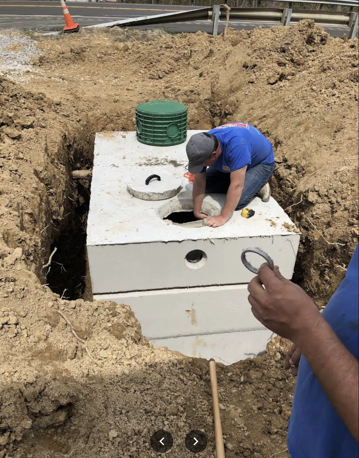 Septic Tank Install