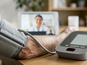 AtomicMedX virtual visit with an at-home blood pressure check