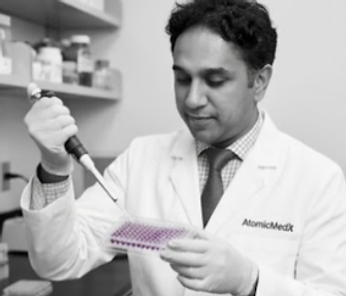 Dr. Wakas, founder of AtomicMedX