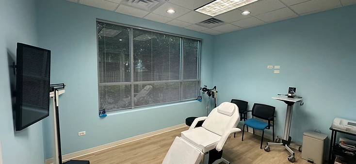 AtomicMedX treatment room with medical equipment