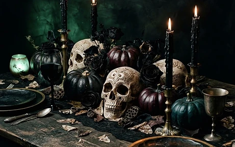The Harvest Reliquary — Tablescape