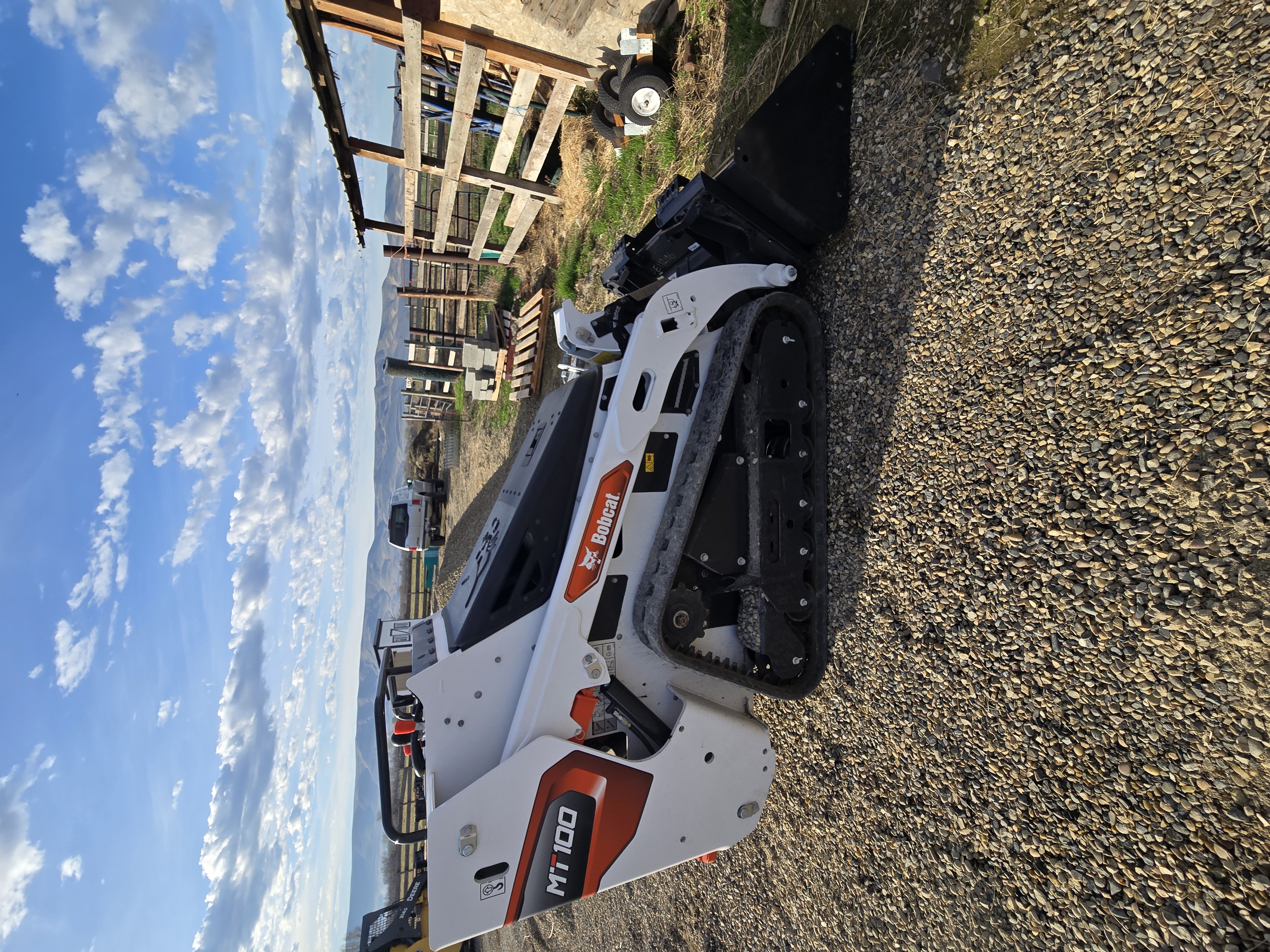 Bobcat MT100 mini skid steer rental in Prosser, WA