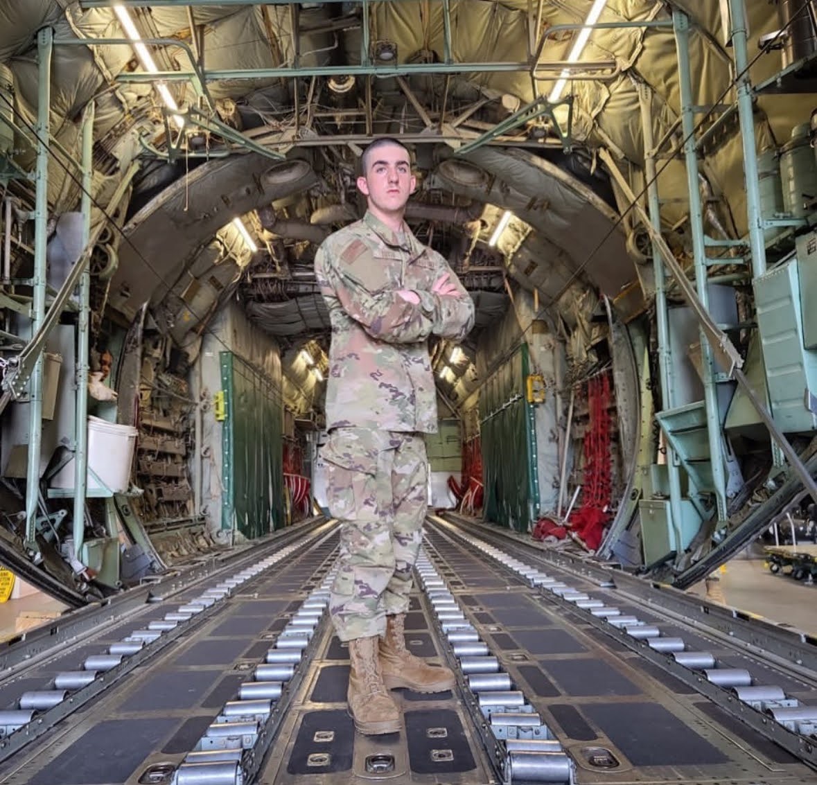Matthew Zotto during his U.S. Air Force service