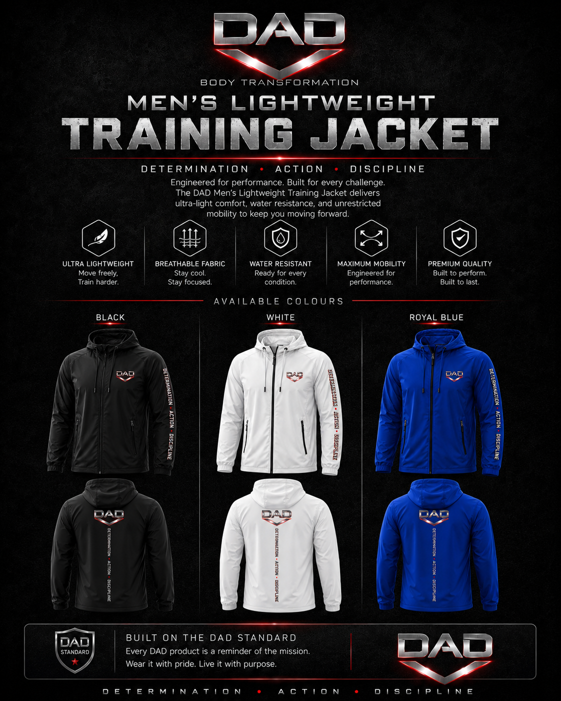 Men's Lightweight Training Jacket