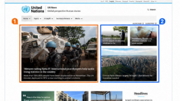 UN News 原始頁面