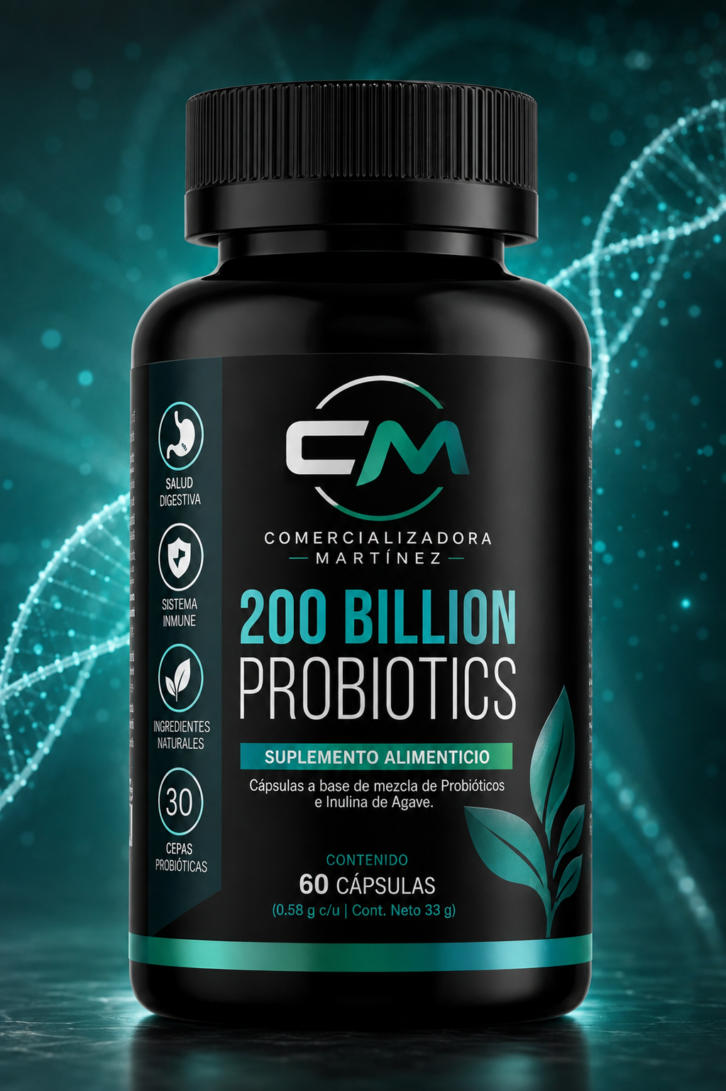 Probióticos 200 mil millones