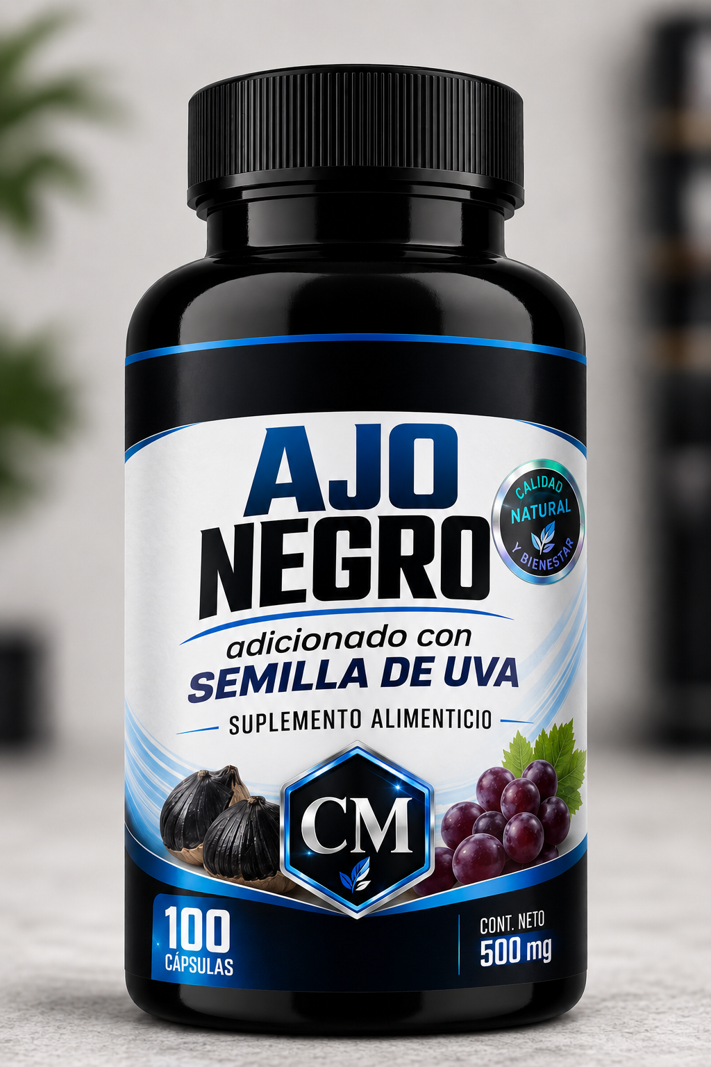 Ajo Negro + Semilla de Uva CM
