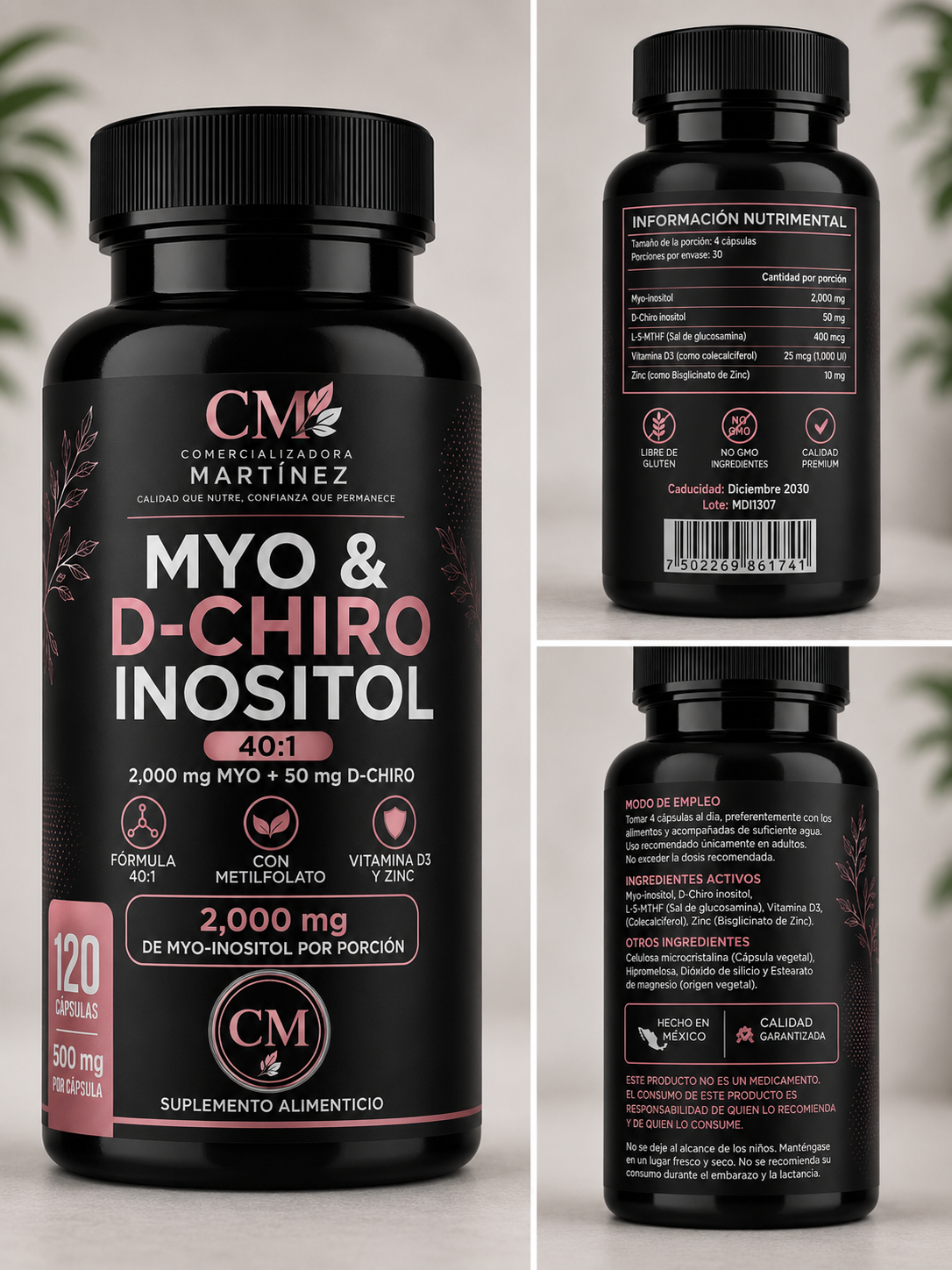 Myo Inositol + D-Chiro CM