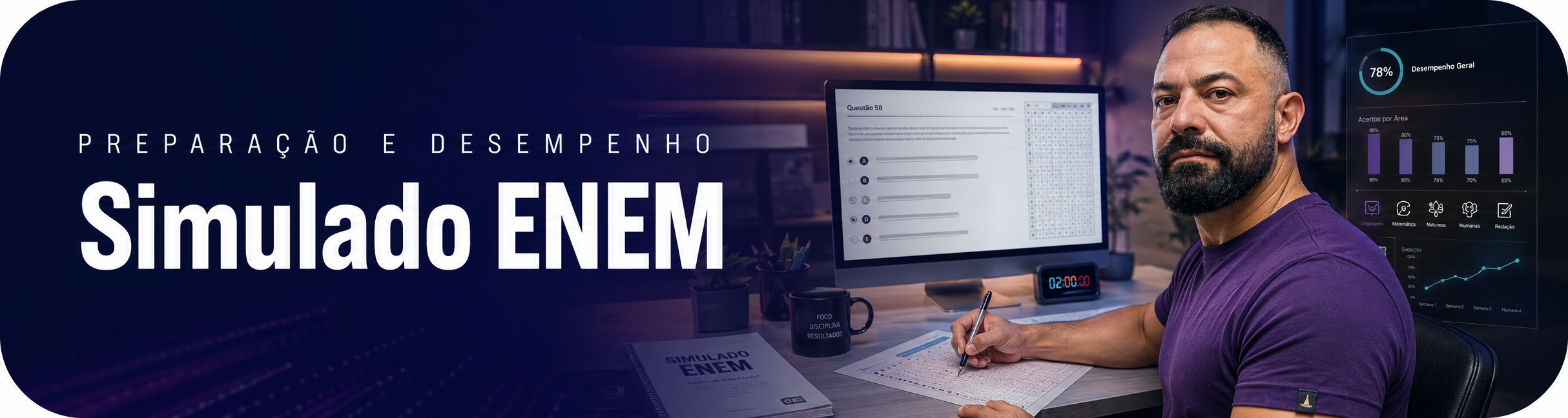 Simulado ENEM - Preparação e Desempenho