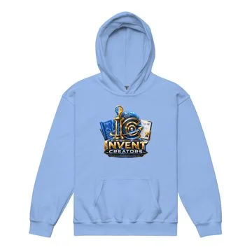 Invent Creators Logo Hoodie - Light Blue