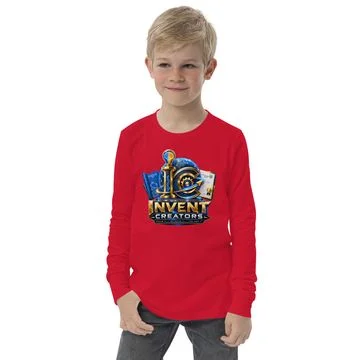 Invent Creators Logo Long-Sleeve Tee - Red