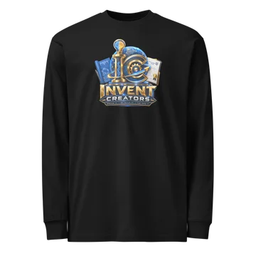 Invent Creators Logo Long-Sleeve Tee - Black